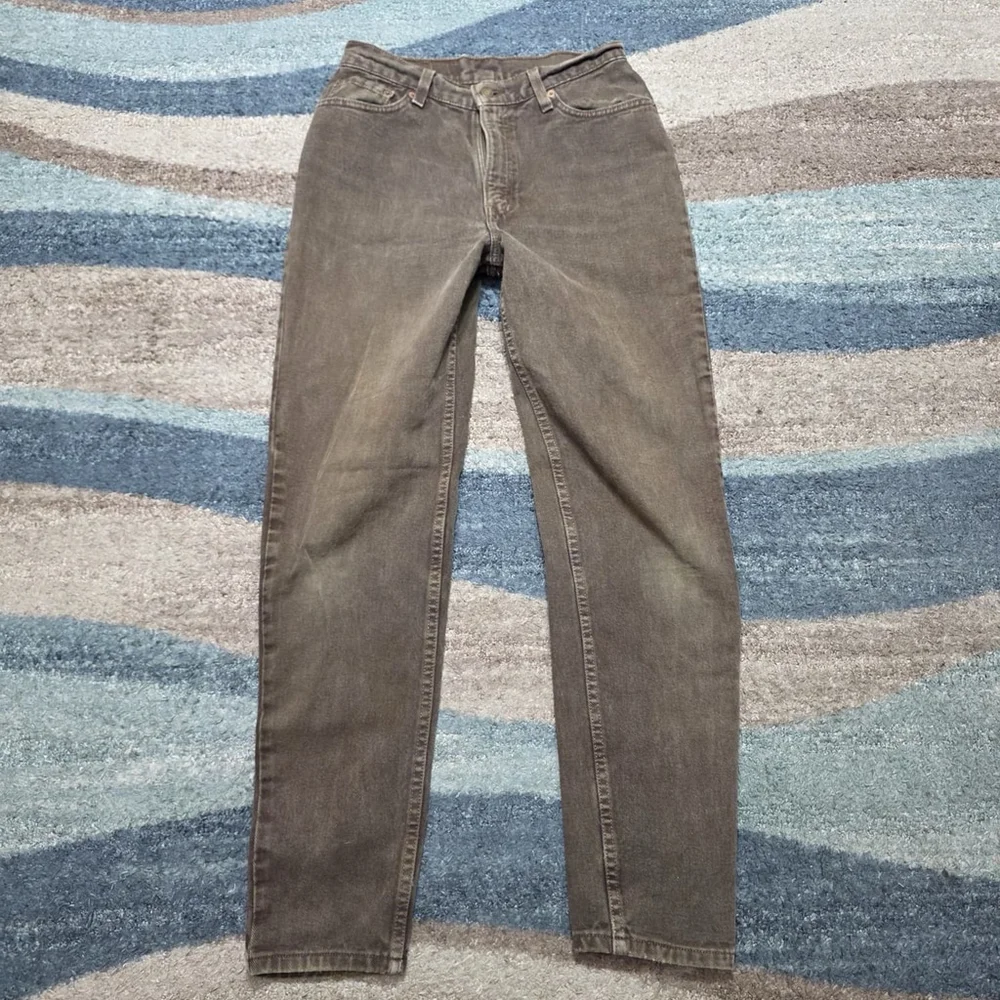 Levi’s 512 Vintage Slim Fit Tapered Leg Brown Jeans Size 11 Made in USA